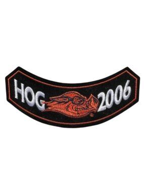 2006 Harley-Davidson HOG Harley Owners Group Flying Hog Jacket Vest Patch NWT